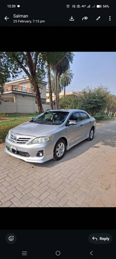 Toyota Corolla Altis 2011