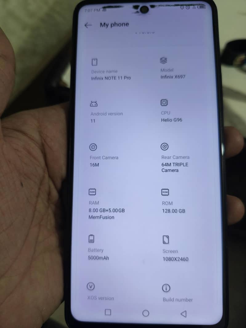 Infinix note 11pro 1