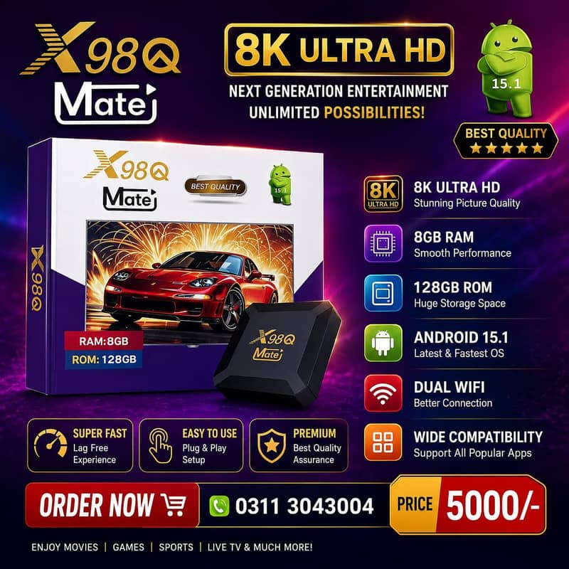 Android led Tv Box (Latest Version) 1