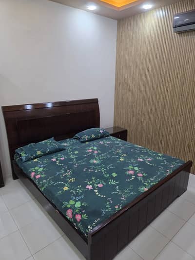 Bedroom Set – Bed, Dressing Table & Side Tables | Good Condition
