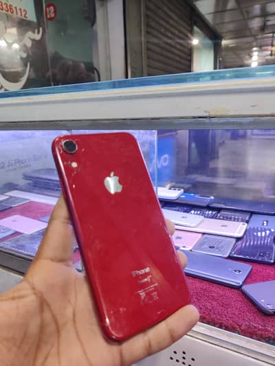 iphon XR Non PTA jenian set 64GB watar pack fac ok back break