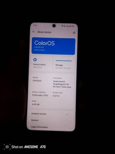 Oppo a3x