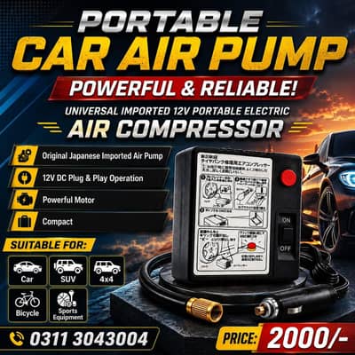 Car Air Compressor/Car Air Pump/Car Air inflator