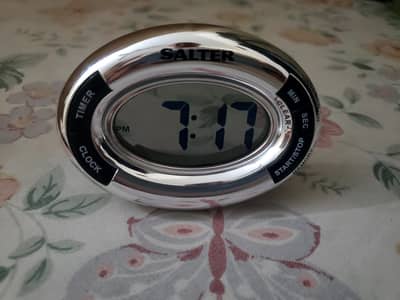 Salter Kitchen Timer with Digital Transparent Display