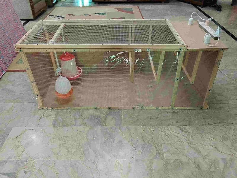 Brooder for chicks. 9