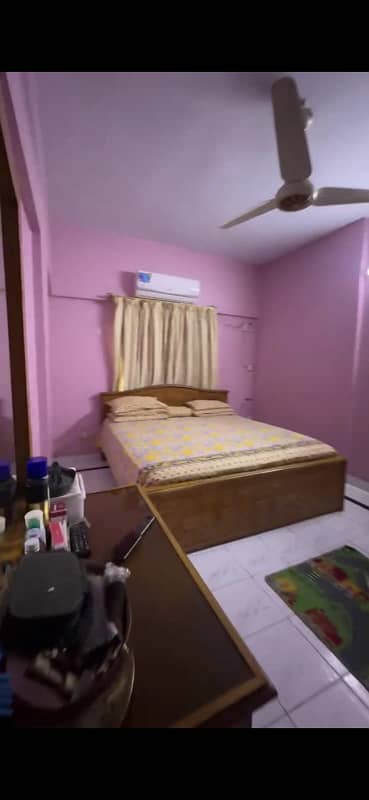 Sale flat Hina garden 2bed. d. d ist corner RJ mall k samne