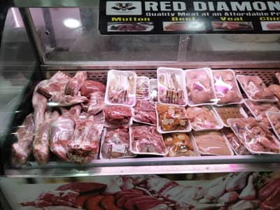 Meat display chiller