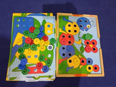 melisa and dough puzzle set for kids