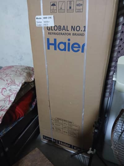 Haeir ( red)refrigreator medium
