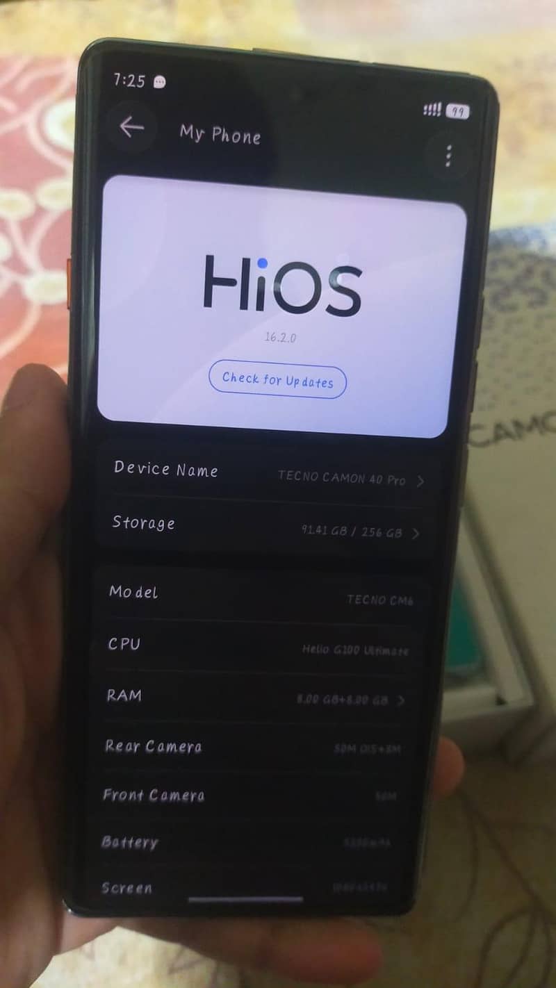 Tecno CAMON 40 Pro 3