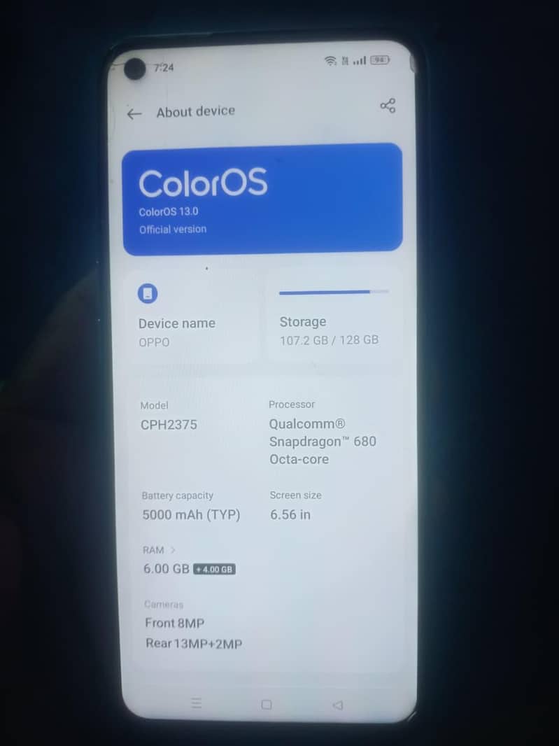 OPPO A76 1