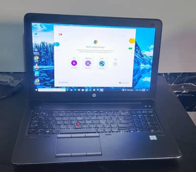 HP zbook 15 G3 workstation and gaming laptop | with stand and charger