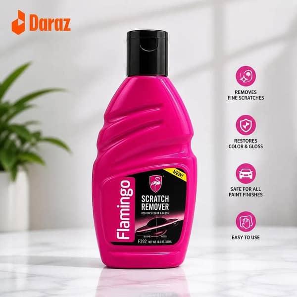 FLAMINGO SCRATCH REMOVER FOR CARS