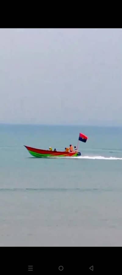 parsun 40 hp enin with boat