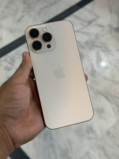 iPhone 16 pro max 256 GB Desert Titanium
