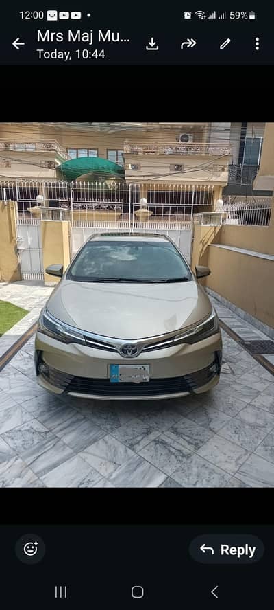 Toyota Corolla Altis 2019 Grande