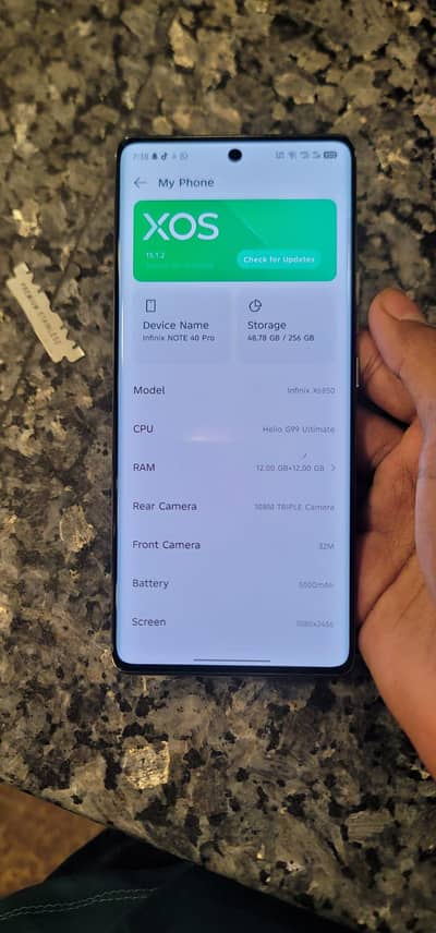 Infinix Note 14 Pro 12.256 Gb