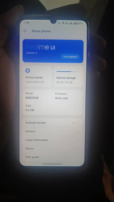 Realme Note 60x