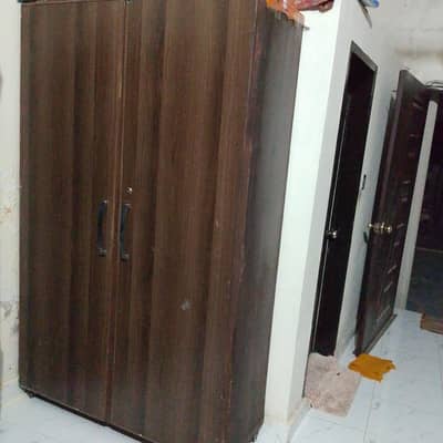 wood wardrobe