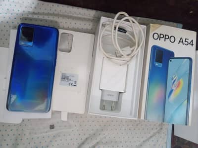 OPPO A54 with box and original charger 128gb