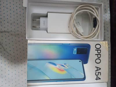 OPPO A54 with box and original charger 128gb