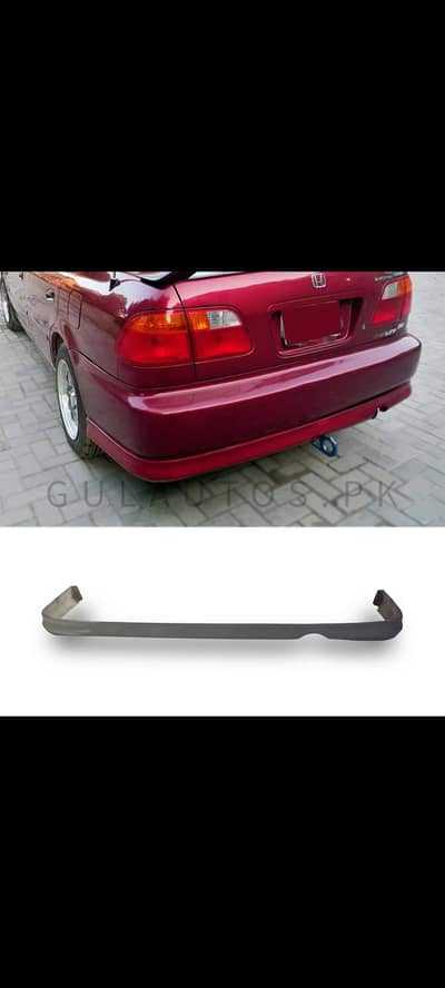 2000 model civic front and back body kits