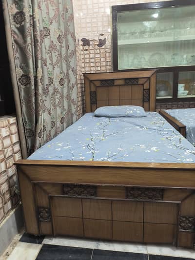 2 single bed