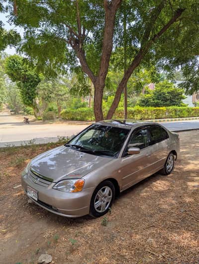 Honda civic 2001 vti ug full option sunroof automatic good condition