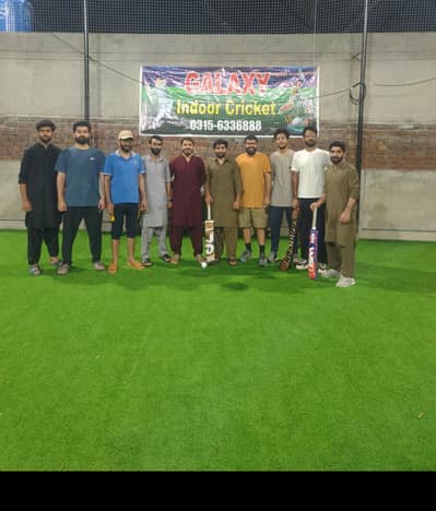 indoor Cricket setup for sale, carpet, net, steel structure , lights,