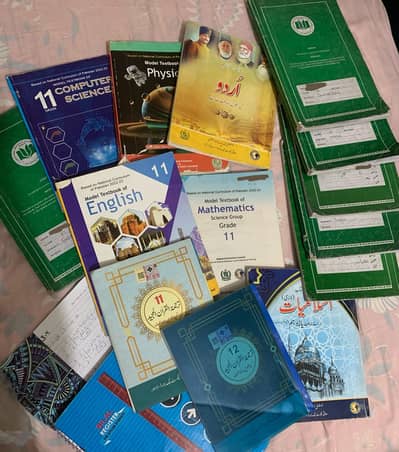 1st year fbise sciences group full book pack with notes