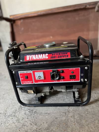 Dynamac DYTEK1800 Petrol and Gas Generator – Excellent Condition