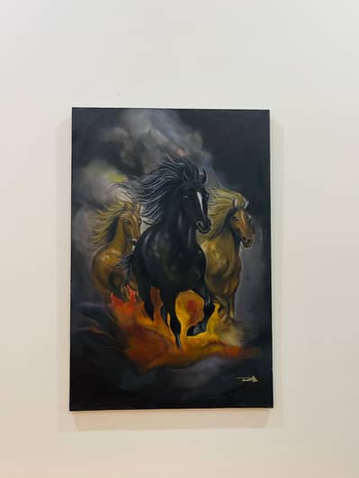 black horse
