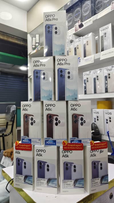 OPPO Mobiles Available | OPPO A6s Pro | A6K | A6C | Latest Stock