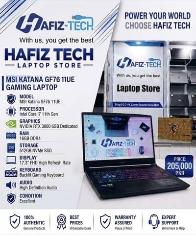  MSI Katana GF76 11UE Gaming Laptop