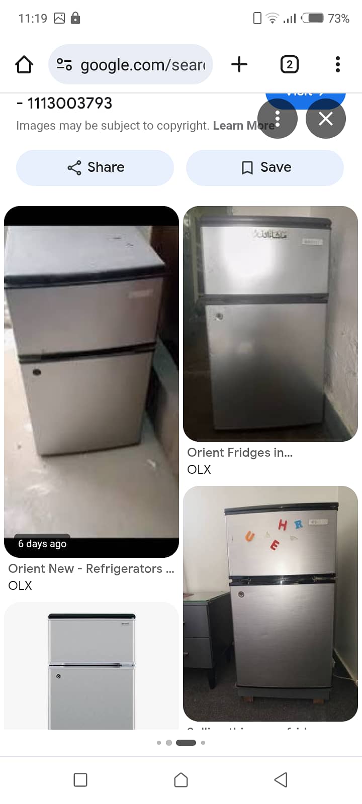 Mini Fridge Orient 1