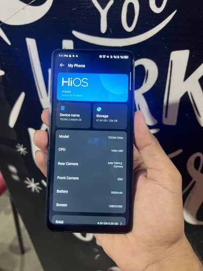 Techno camon 20