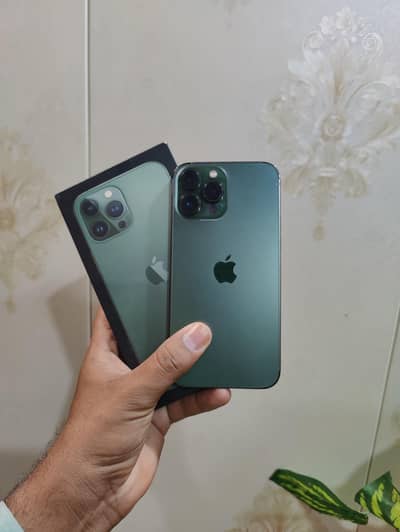 I phone 13 Pro max factory 256 complete box