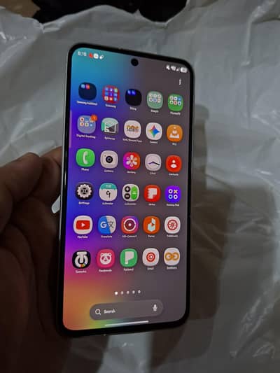 Samsung Mobile A56 12GB 256GB Awesome Gray/White color