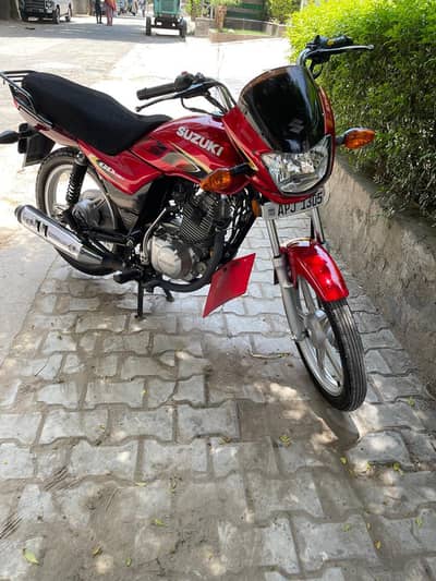 SUZUKI GD 110$ 2023 MODEL 10/10 BIKE SELL & EXCHANGE