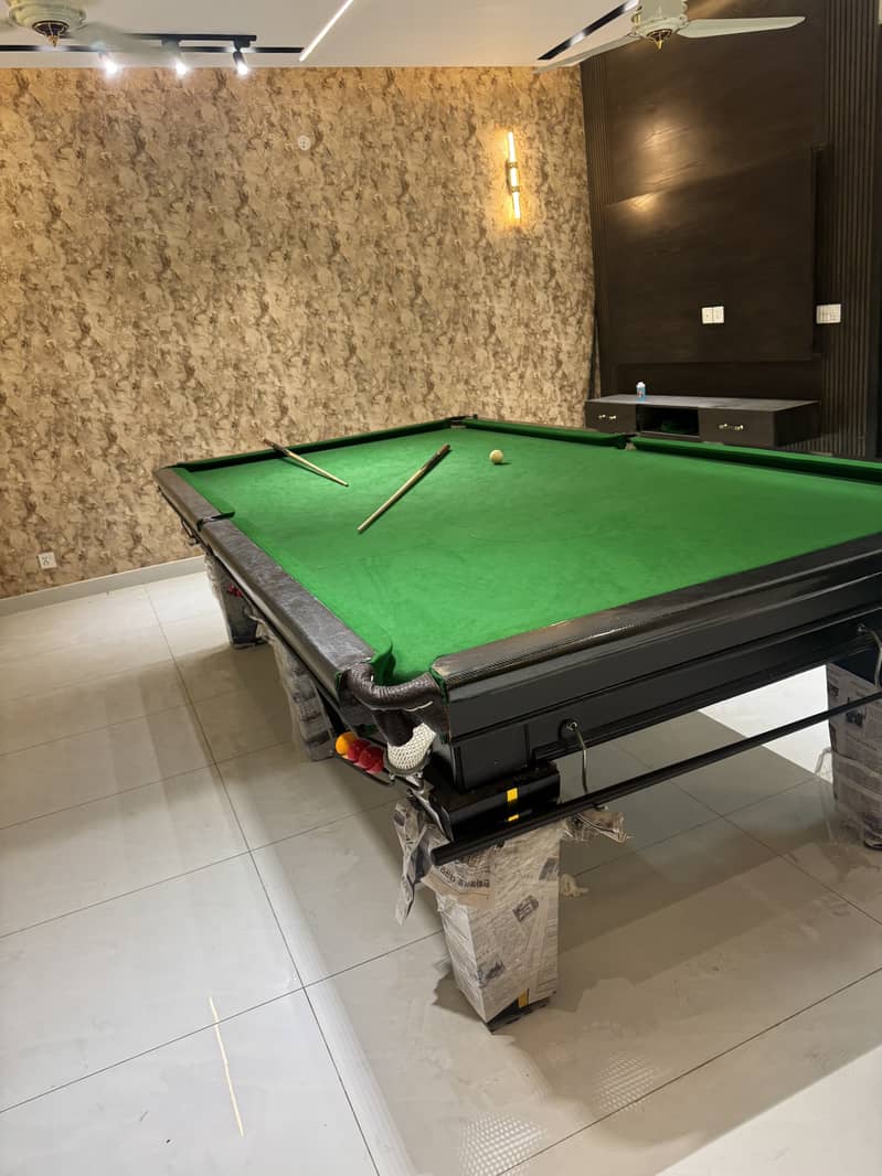 Snooker table 1