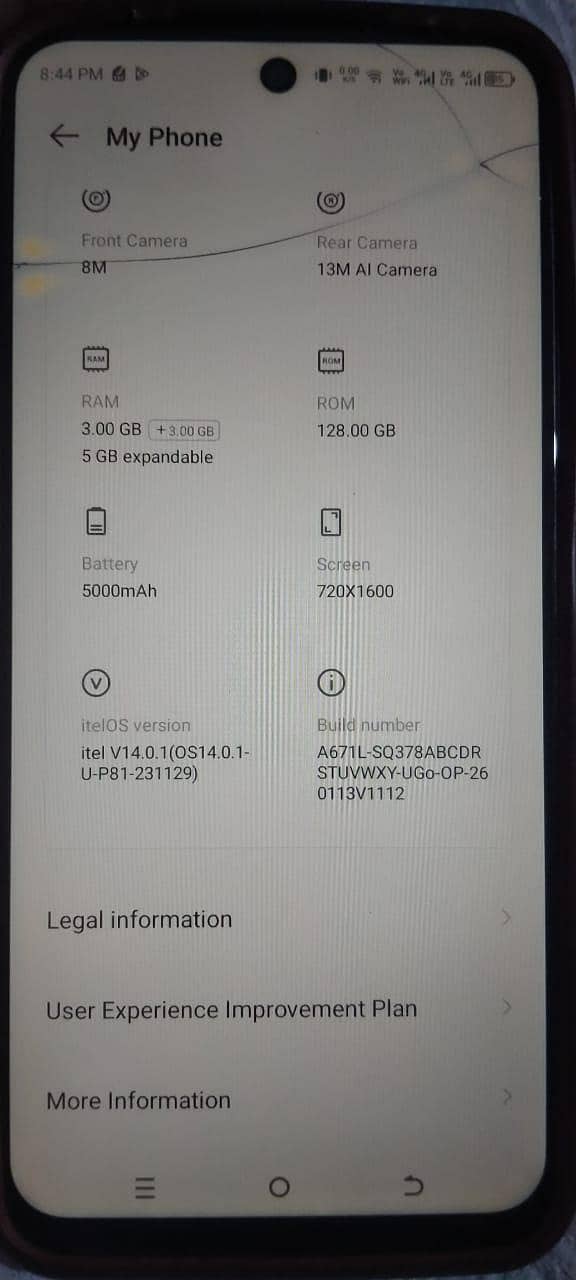 Itel A80 1