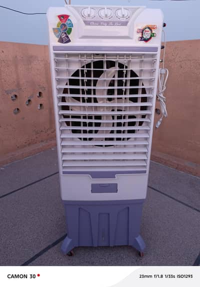 National Tower Inverter Hybrid Auto AC/DC Air Cooler with LED's lights