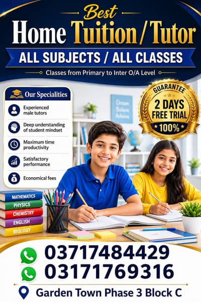 home tuition and tutor