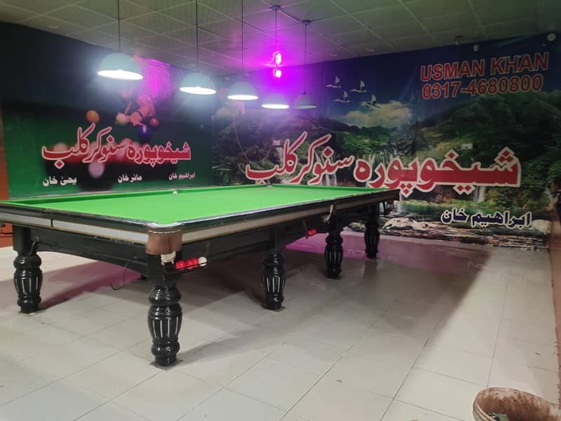 snooker table 8