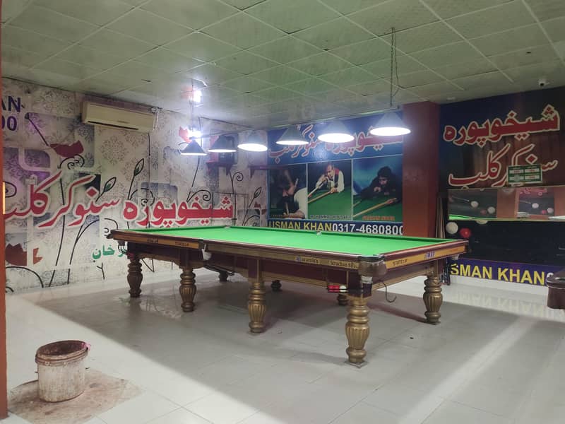 snooker table 9
