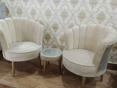 Elegant cream color coffee set