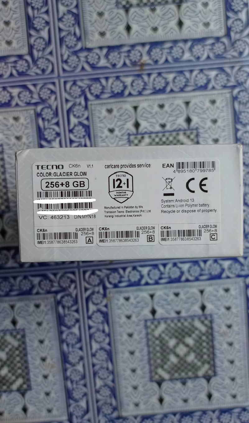 Tecno CAMON 20 7