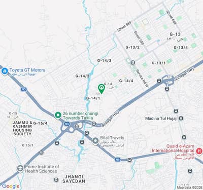 Prime Location Plot For Sale In Sector G-14/1 Islamabad