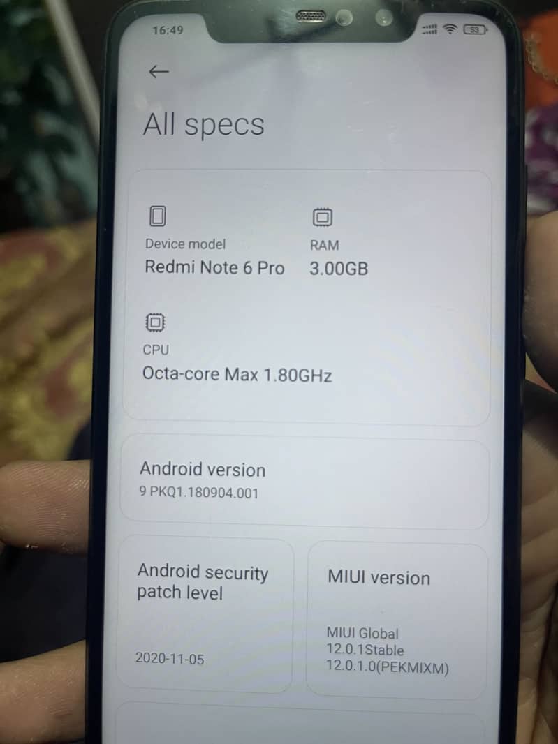 Redmi note 6 1