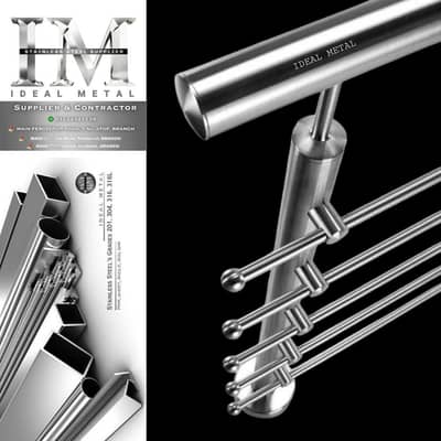 Stainless Steel Railing/Grill| Stair,terrace,fence,door| Glass,Cnc,pvc